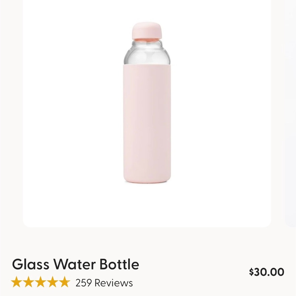 Pink LID for Porter Water Bottle Blush